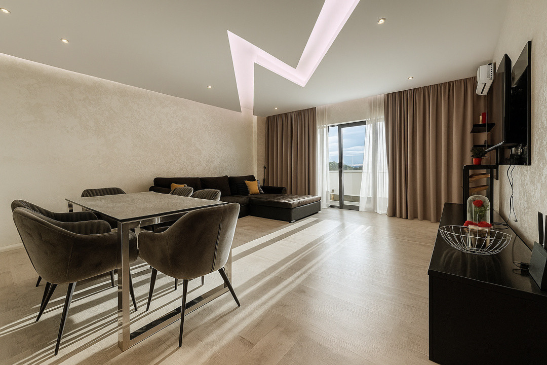 Apartament 3 Camere mobilat si utilat. 106 mp. Parcare subterana inclusa.