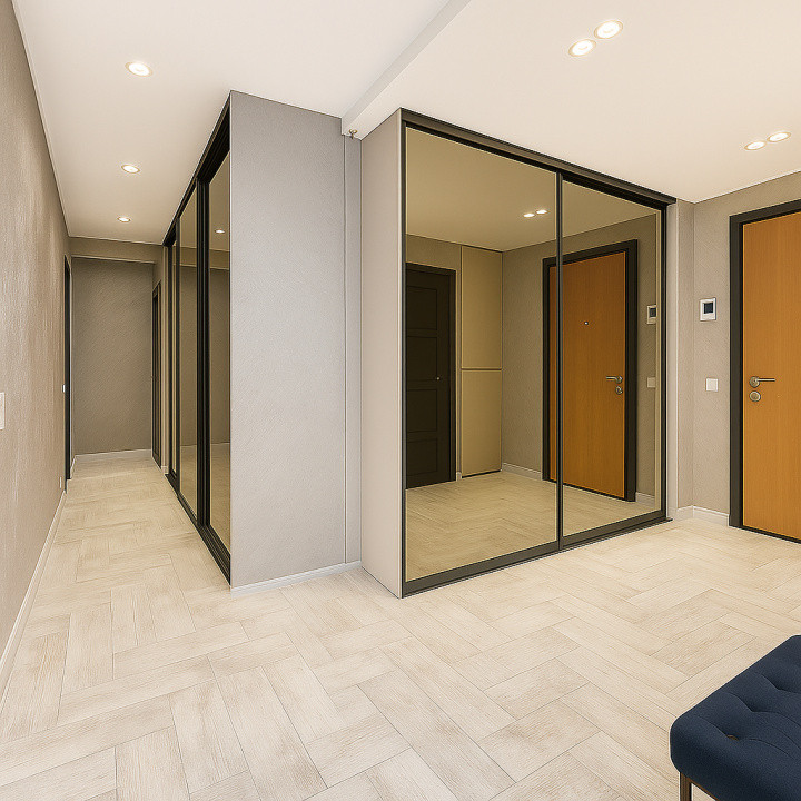 Apartament 3 Camere mobilat si utilat. 106 mp. Parcare subterana inclusa.